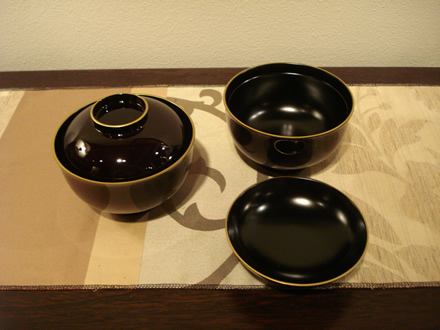 正月 漆塗り 漆器 雑煮椀 煮物椀